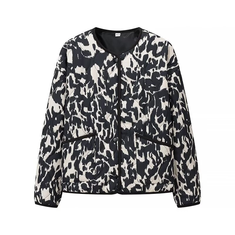 Cow Print Jacket