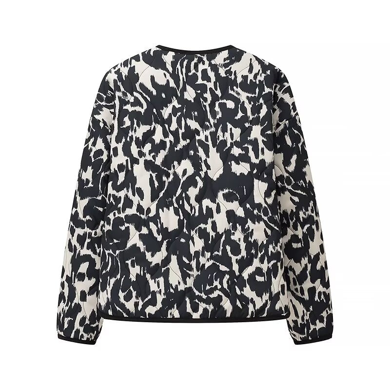 Cow Print Jacket