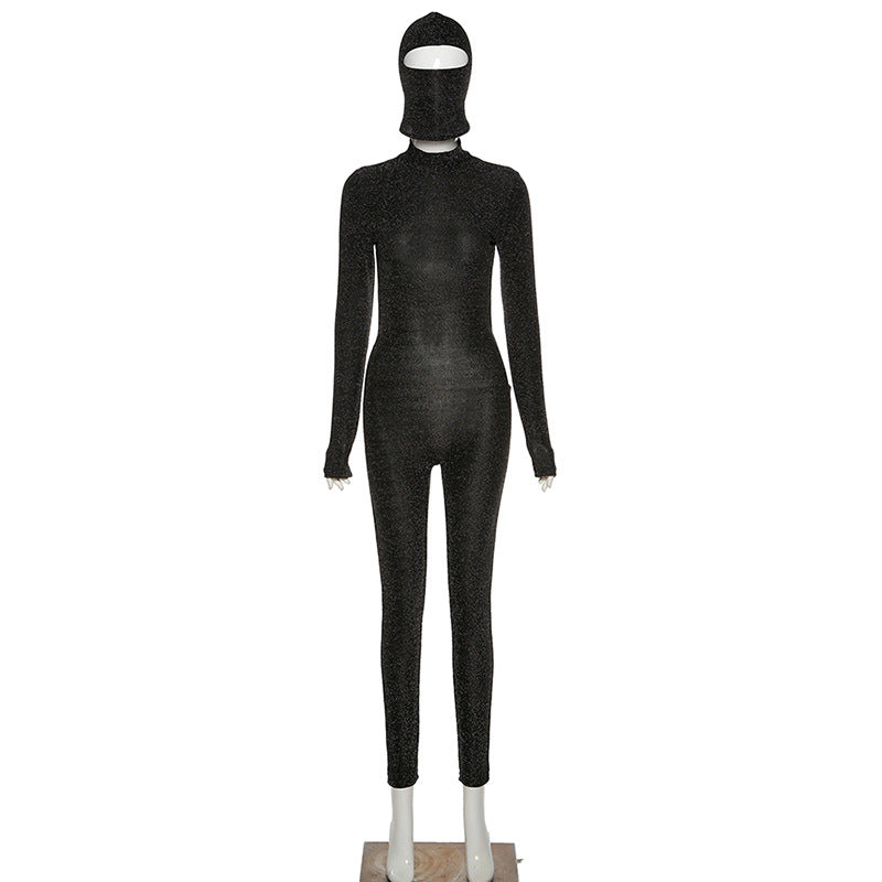 Hip Raise Skinny Sports Jumpsuit