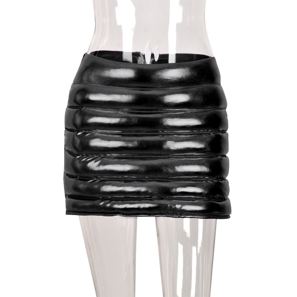 Glossy Personalized Skirt