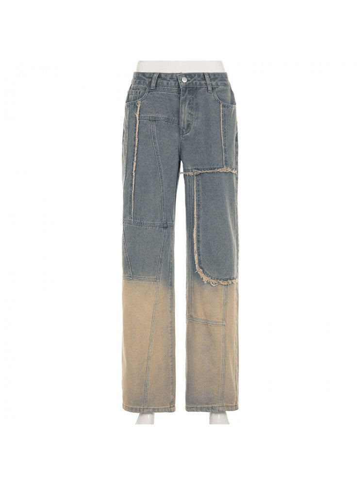 Reverse Seam Raged Jeans